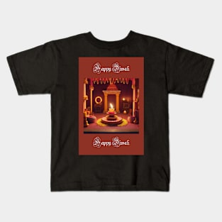 Happy Diwali Card Kids T-Shirt